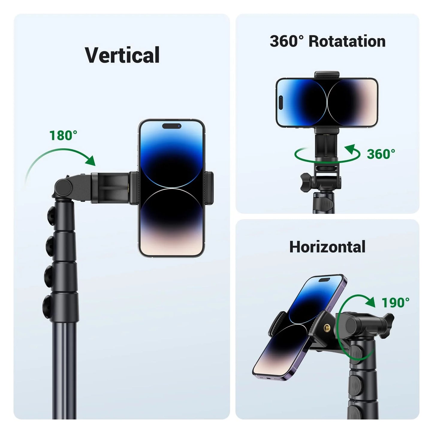 UGREEN Selfie Stick Tripod with Bluetooth Remote 15609