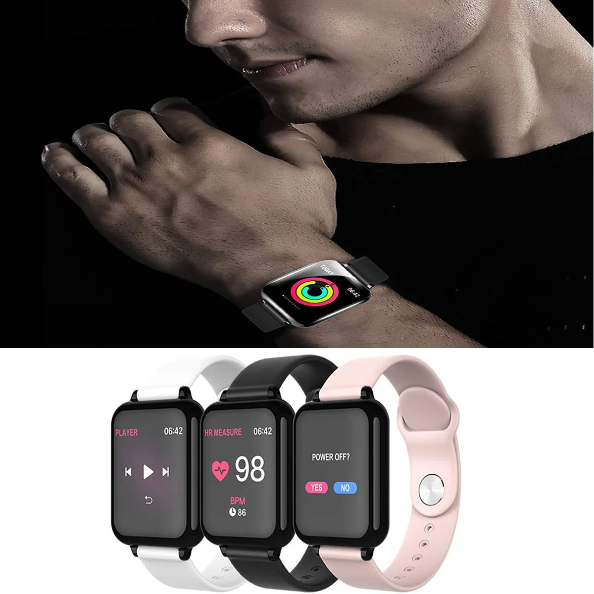 Smart Fit Total Wellness and Sports Activity Watch