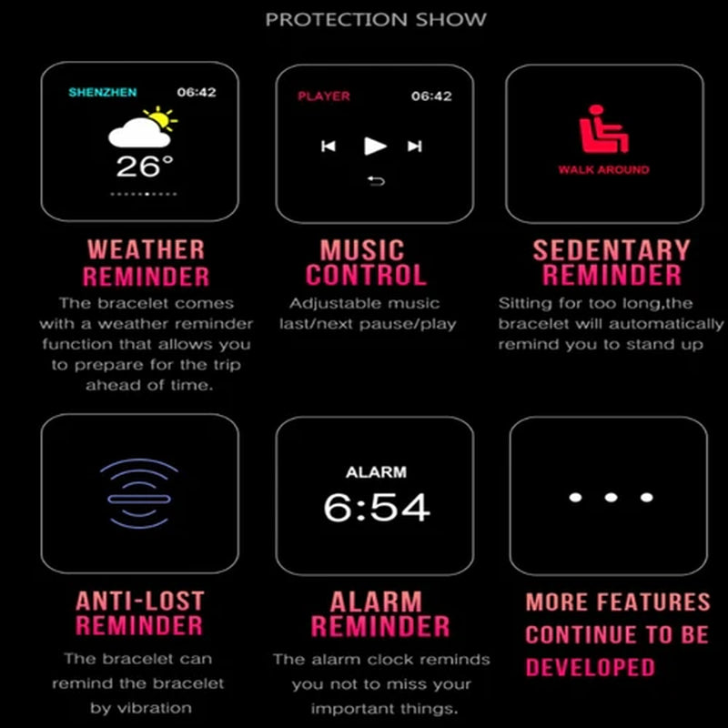 Smart Fit Total Wellness and Sports Activity Watch