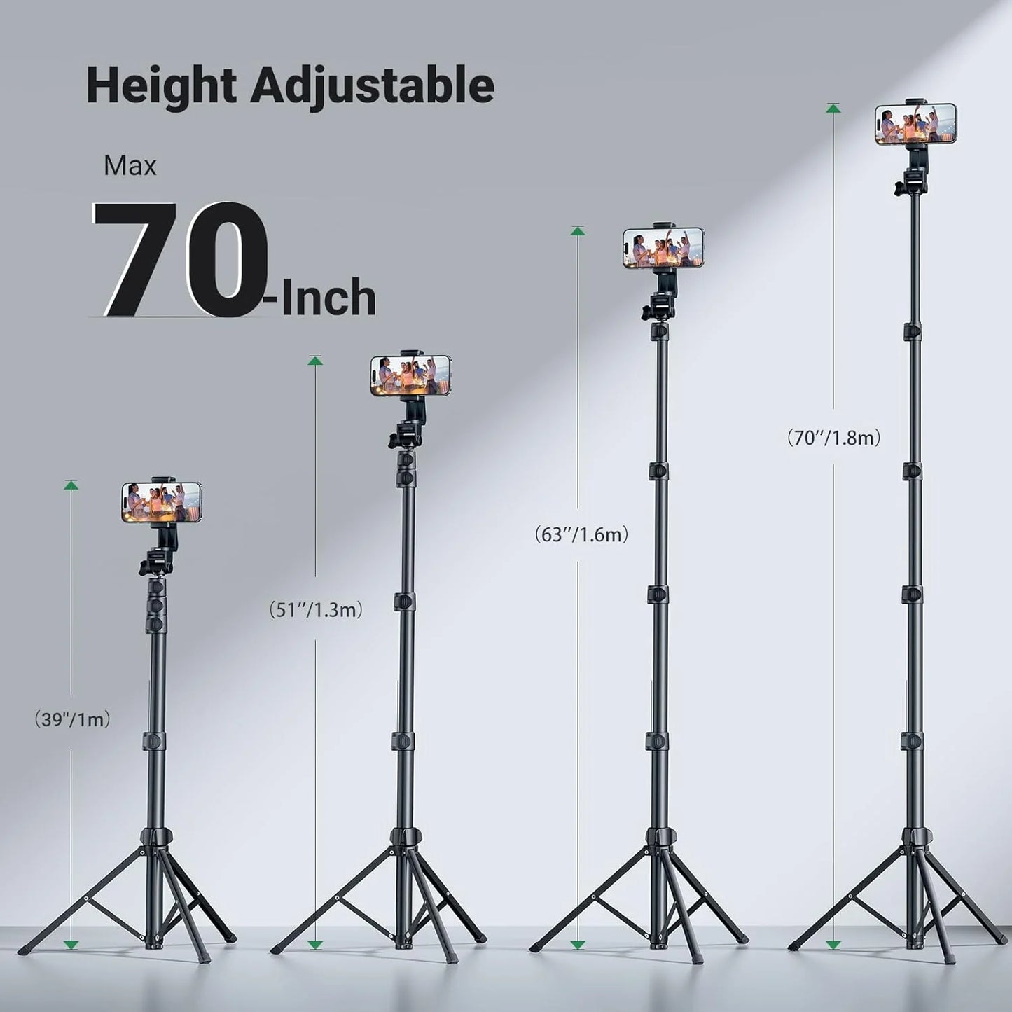 UGREEN Selfie Stick Tripod with Bluetooth Remote 15609