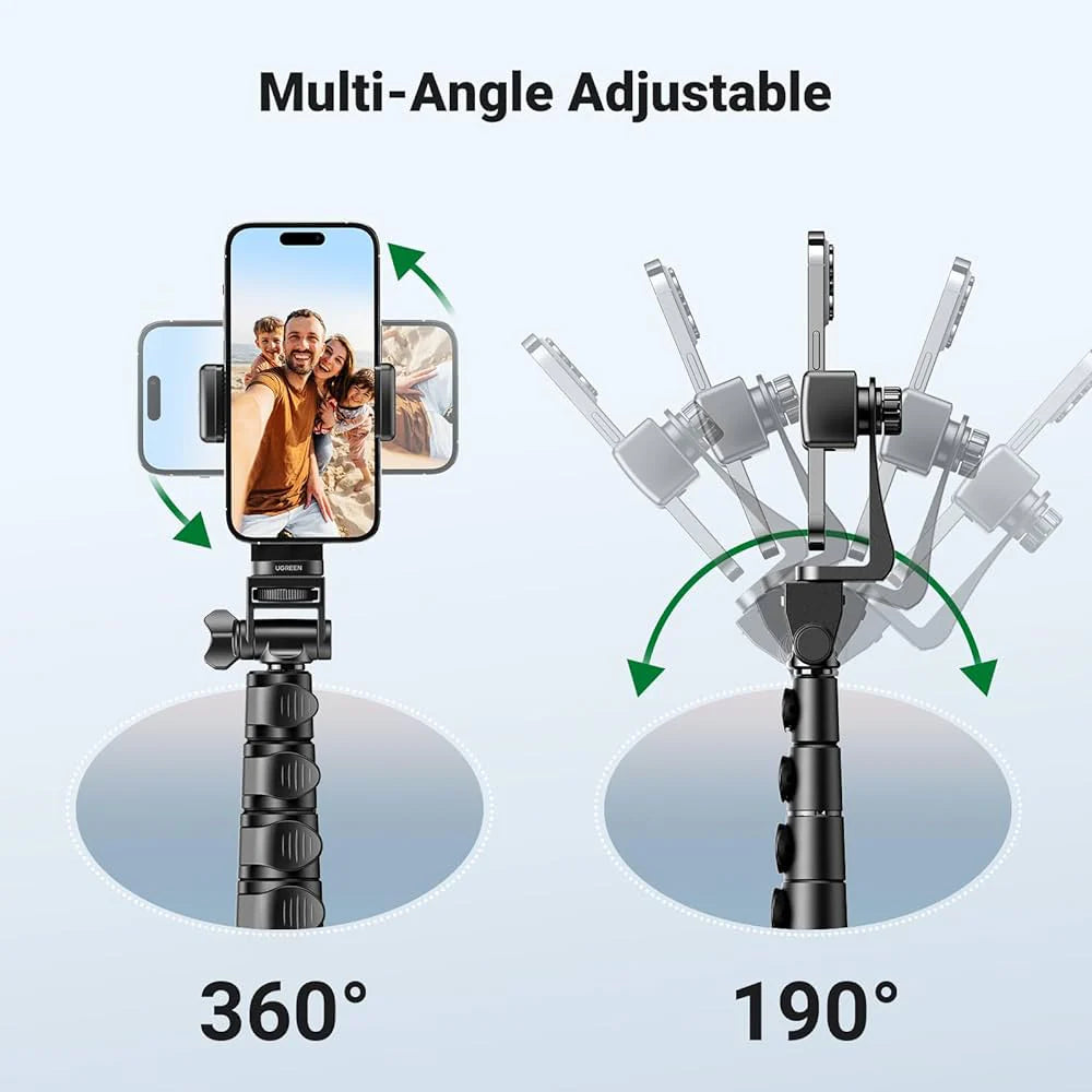 UGREEN Selfie Stick Tripod with Bluetooth Remote 15609