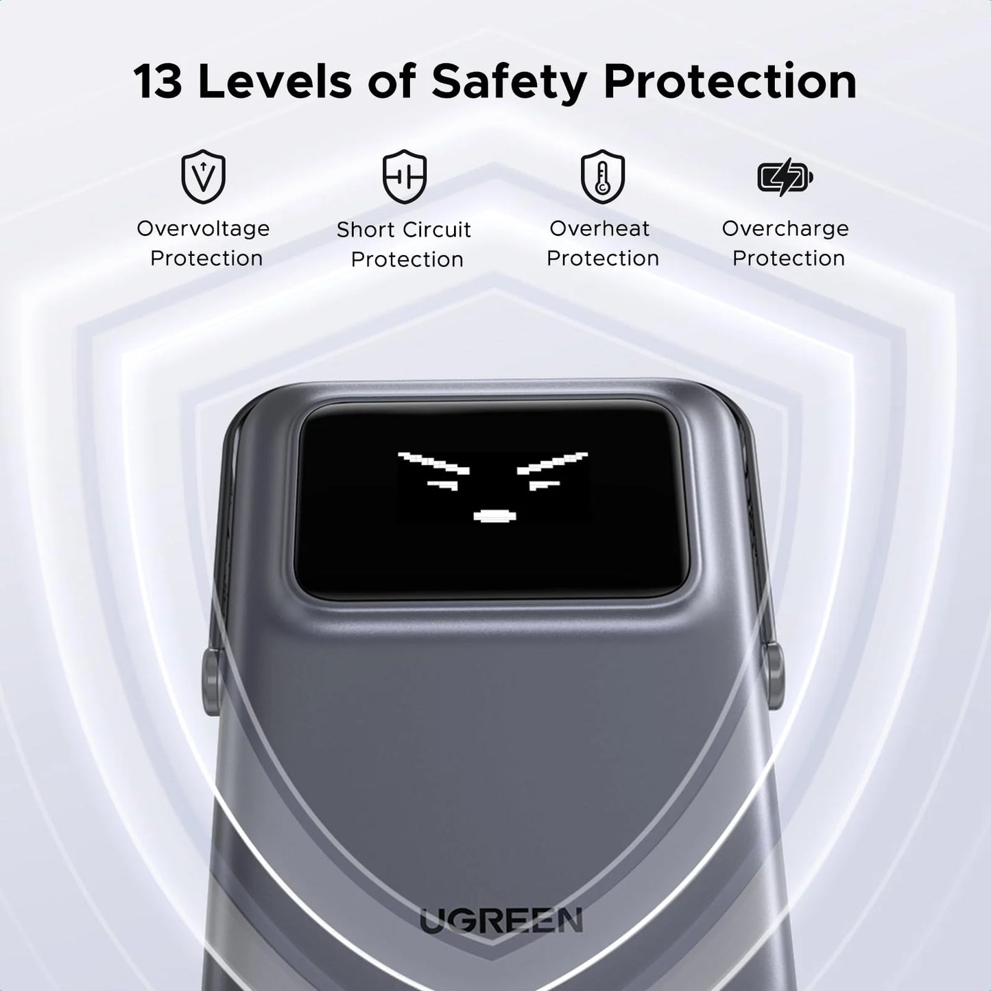 UGREEN Uno Magnetic Wireless Power Bank 10000Mah 7.5W