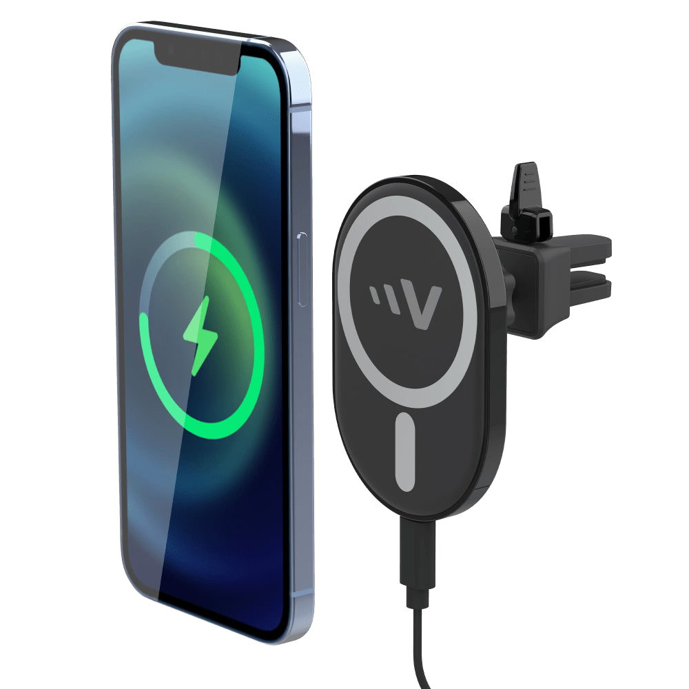 15W ULTRAFAST Magnetic Wireless Car Charger Mount