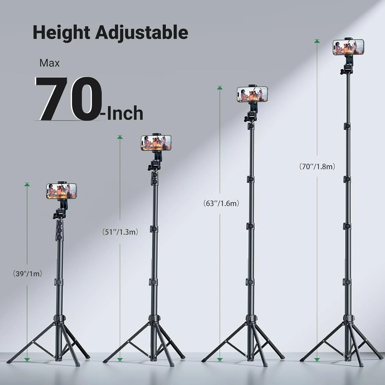 UGREEN Selfie Stick Tripod with Bluetooth Remote 15609